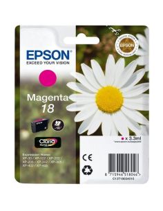 Ink Epson C13t18034012 Magent Margherita X Xp-205 Xp-305 Xp-405Wh Xp-212 Xp-215 Xp-312 Xp-315 Xp-412 Xp-225 Xp-322 Xp-325 Xp-422