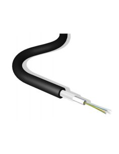 8 Fibre Universal Glass Yarn Armoured Unitube - Om3  - Lshf/Lszh - Euroclass Eca - Black