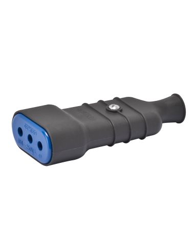 Presa Mobile 2Pt 10A 250V Grigio