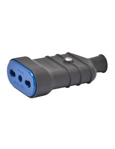 Presa Mobile 2Pt 16A Biv.250V Grigio