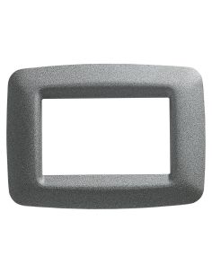 Placca 3 P.Titanio Metall.Playbus Young