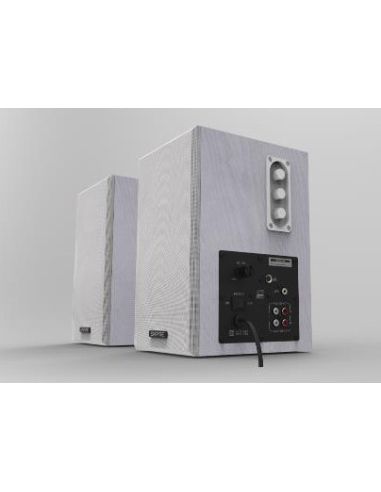 Wb-100 Mic White/Black Empire 100 Watt, Ingresso Mic E Porta Usb Per La Ricarica