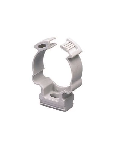 Supporto A Collare Tubo D.40 Gr.Ral7035