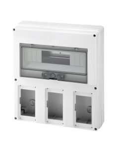 Quadr.Ip55 Vuoto Vert. Combibloc 3 Prese