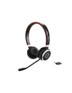 Cuffia Professionale Jabra Evolve 65 Se Duo Usb, Bluetooth, Canc. Di Rumore, Busylight ,Certificata Microsoft