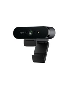Webcam Logitech Brio 4K Ultra Hd X Videoconferenza,Streaming E Registrazioni, Zoom Digitale 5X In Full Hd, Rightlight 3 E Hdr