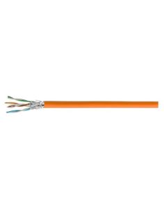 Cat 6A 23 Awg S/Ftp 4 Pair Lshf/Lszh Cable  Orange - Euroclass B2ca
