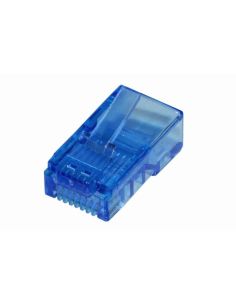 Plug Link Rj45 Cat 5E Utp Non Schermato - Confezione 100Pz Colore Blu