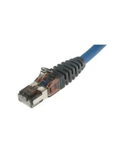 Bretel.Di Conn.Plug/Plug Rj45,6A 500Mhz Lunghezza 3M Con Condut. A Trefoli 26Awg Guaina Esterna In Materiale Lszh Iec 332.1 Blu
