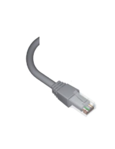 Cat 6 0.5M 24 Awg U/Utp Stranded 4 Pair Rj45- Rj45 Blade Patch Cord Grey Lsf/Oh Iec 332.1Sheathed Cable With Grey Boots