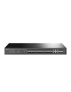 Switch Tp-Link Tl-Sg3428xf Jetstream 24P Gigabit L2 Managed 4P 10Ge Sfp, 4Gigabit Sfp 1U 19-Inch Rack-Mountable, Omada