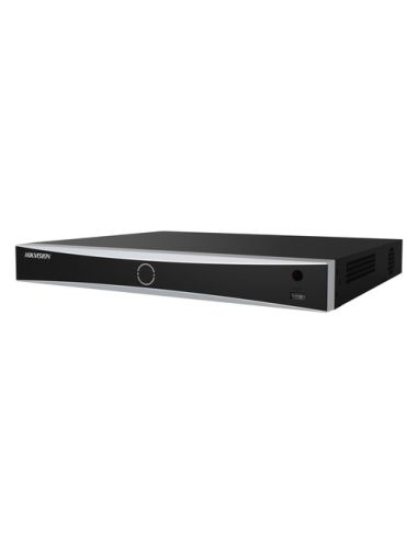 Nvr Hikvision Pro Serie Acusense , 16Ch/16 Poe/4Ch Deep Learning 12Mp Hdd 2Tb - Ds-7616Nxi-I2/16P/4S