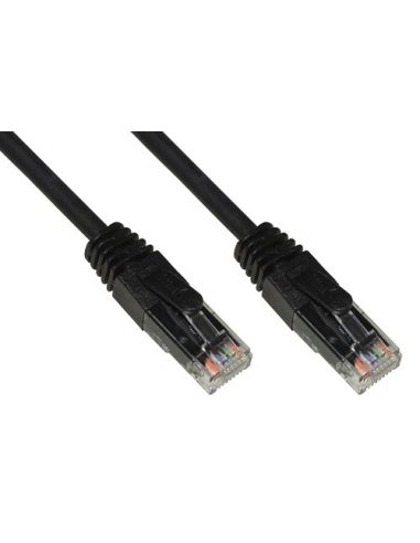 Cavo Rete Link Cat. 6A Non Schermato Utp Awg24 Colore Nero Halogenfree 1,5Mt