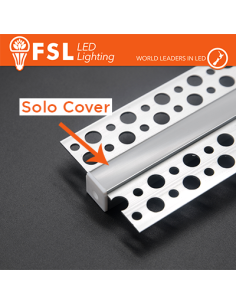 Cover Diffusore Opale Per Profilo Araso - 2 Metri