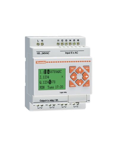 Rele' Programmabile 8I/4O 24Vac