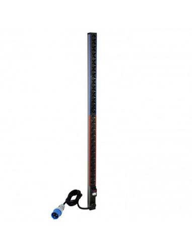 Lg-646859 Pdu Verticale 1212  Prese Schuko Bipasso Con 2 Circuiti Ognuno Protetto  Da Magnetotermico 16A.