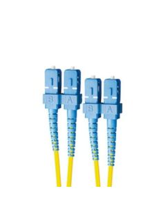 Bretella Di Connessione E Permutazione A 2 Fibre Ottiche Monomodale Os2 Connett. Sc-Sc Duplex 5M Guaina Esterna Lszh Iec60332-1