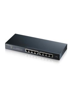 Switch Zyxel Gs-1900-8 8P Lan Gigabit, Supporto Ipv6, Vlan - Design Senza Ventole, Web Managed Desktop