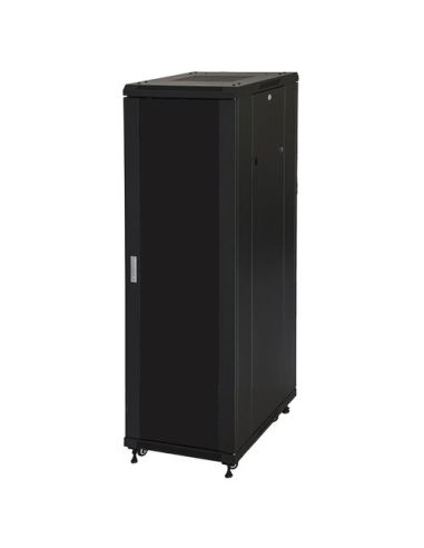 Rack Link 19'' Armadio 42 Unita' (A)2055, (L)600, (P)1000 Colore Nero Porta In Vetro Assemblato Lk1942u610nv