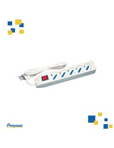 Presa Mult. 5  10/16A Schuko Con Int.