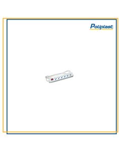 Presa Mult. 6 10/16A Schuko Con Int.