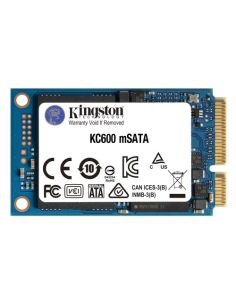 Ssd Kingston 256Gb Skc600ms/256G Msata Sata3 Read:550Mb/S-Write:500Mb/S