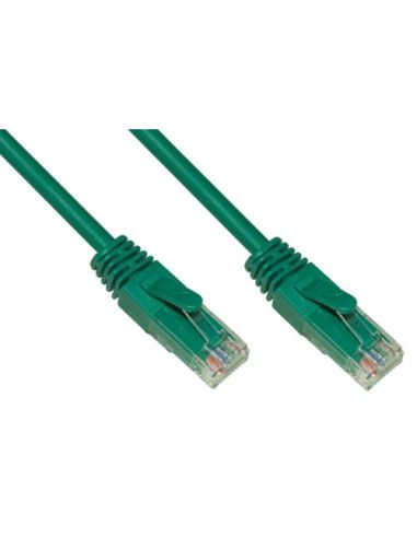 Cavo Rete Link Categoria 6A Non Schermato Utp Awg24 Colore Verde Halogenfree Mt 2