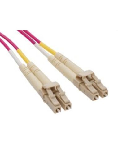 Bretella Di Connessione E Permutazione A 2 Fibre Ottiche Multimodali Om4 Connett. Lc/Sc Duplex 3M Guaina Esterna Lszh Iec60332-1