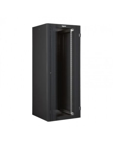 Armadio Rack Da Pavimento Legrand 42U 2026X600x60 Porta In Vetro  2 Montanti Anteriori Ral 7016