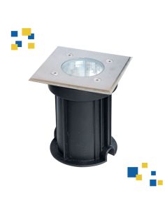 Faro Incasso Quadrato Gu10 Diam. 100Ip67