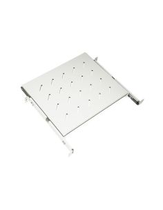 Ripiano Universale Link Per Armadio Rack 19'' 1 Unita' Estraibile Su Binari Telescopici 1 Unita' 350Mm Grigio