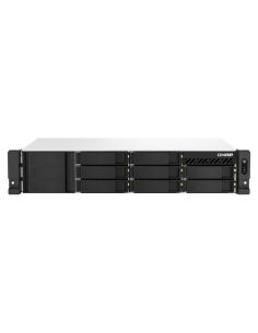 Nas Rack 2U Qnap Ts-873Aeu-Rp-4G 8Hd 3,5/2,5 Nohdd 2P 2.5 Gbe 2Usb-C 2Usb-A 4Gb Ddr4 4C Amd Ryzen V1000 V1500b 2X300w