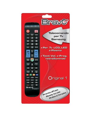 Telecomando Bravo Compatibile Per Tv Samsung - Non Necessita Di Programmazione