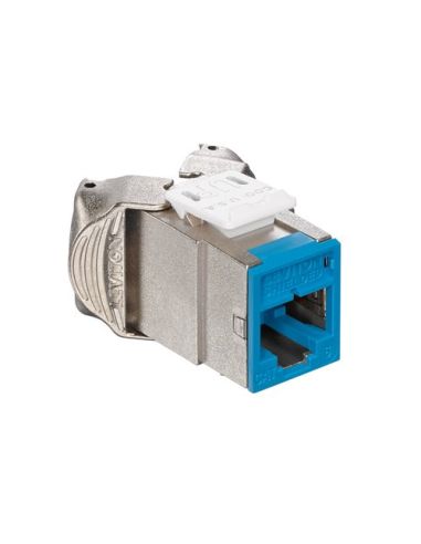 Connettore Schermato Atlas-X1 Cat 6 Jack Tool-Free - Blue
