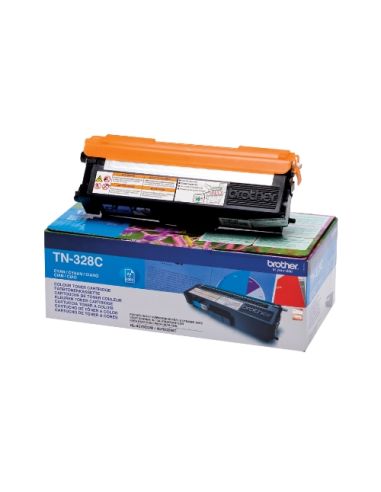 Toner Brother Tn-328C Ciano 6000 Pag X Dcp-9270Cdn Mfc-9970Cdw Hl-4570Cdw