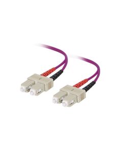 Bretella Di Connessione E Permutazione A 2 Fibre Ottiche Multimodali Om4 Connett. Sc-Sc Duplex 3M Guaina Esterna Lszh Iec60332-1