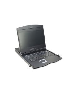 Console Modulare Con Schermo 19 Per Installazione In Armadi Rack Tastiera Italiana