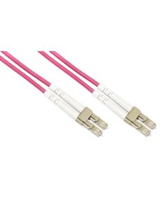 Cavo Fibra Ottica Lc A Lc Multimode Duplex Om4 50/125 Mt.20