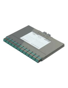 Modulo A Cassetta Revers. Alpha/Beta Hi-Dex Low Loss Lc A 24F Om4 Mm Om3 Con 12 Adatt. Lc Duplex Sul Fronte E 2 Adatt. Mtp Retro