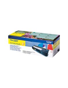 Toner Brother Tn-328Y Giallo 6000 Pag X Dcp-9270Cdn Mfc-9970Cdw Hl-4570Cdw