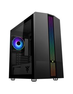 Case Itek Micro Atx Liflig B41 Gaming Mini Tower  2*Usb3, 12Cm Fan Argb, Trasp Wind -  Itgcallb41
