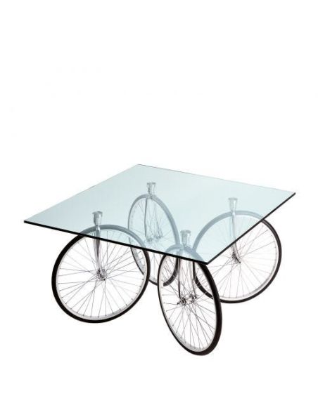 Fontana Arte Tour Lampada Tavolo Alto Trasparente