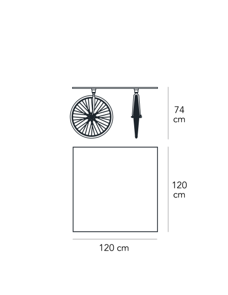 Fontana Arte Tour Lampada Tavolo Alto Trasparente