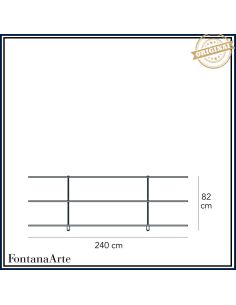 Fontana Arte Teso Consolle Trasparente 2
