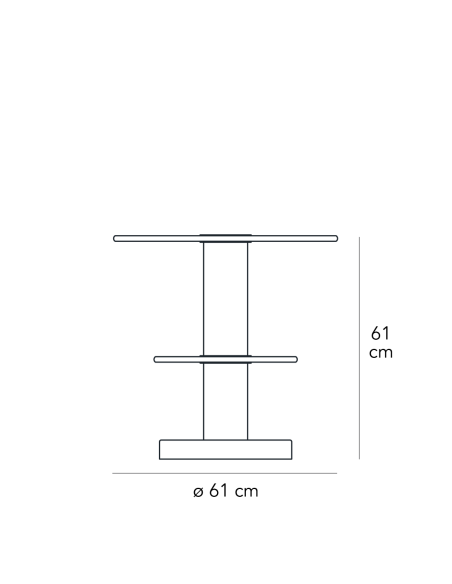 Fontana Arte 1932 Lampada Tavolo Basso Trasparente
