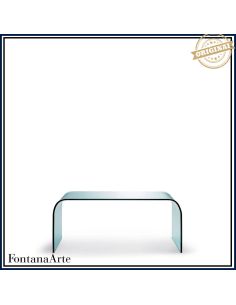 Fontana Arte Tavolino Curvo Basso Medio Trasparente