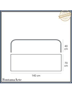 Fontana Arte Tavolino Curvo Basso Medio Trasparente 2
