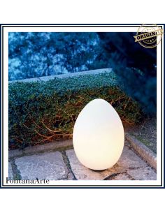 Fontana Arte Uovo Lampada Tavolo Grande Da Esterno Bianco 2