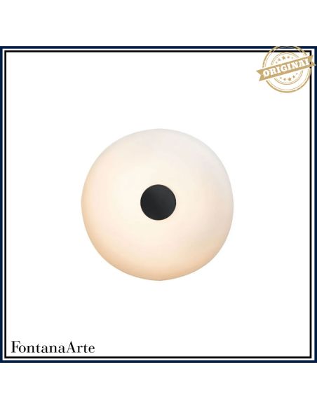 Fontana Arte Tropico Lampada Parete O Plafone Grande Nero Fontana Arte Tropico Lampada Parete O Plafone Grande Nero