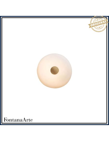 Fontana Arte Tropico Lampada Parete O Plafone Piccola Oro